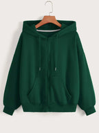 Bottle Green Zipper