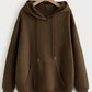Dark brown Hoodie