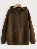 Dark Brown Hoodie