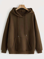 Dark Brown Hoodie