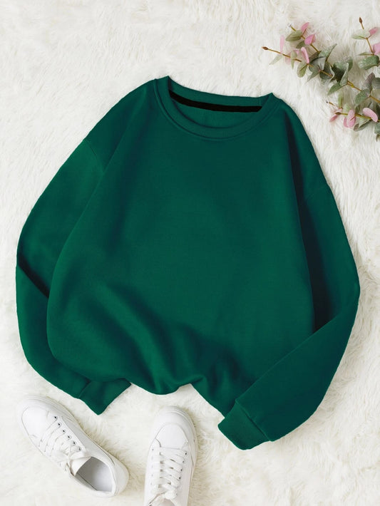 Bottle green Sweatshirt