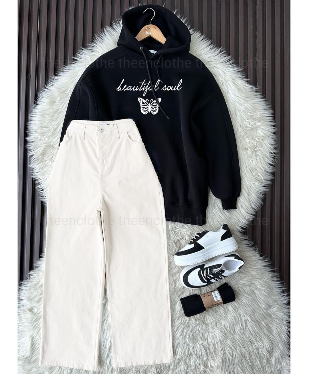 Black Hoodies and sweatshirts with jeans