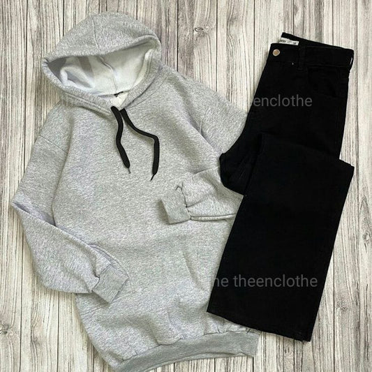 Hoodies and sweatshirts with jeans