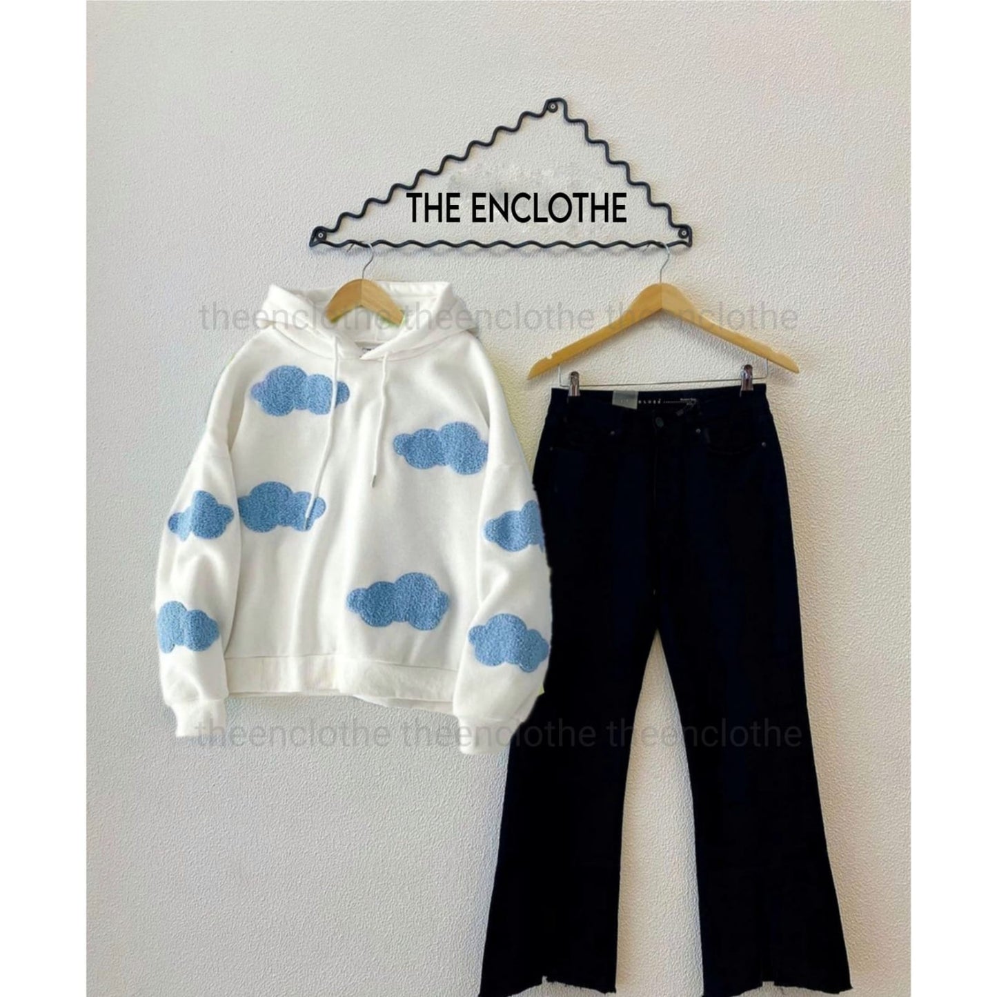 Hoodies and sweatshirts with jeans