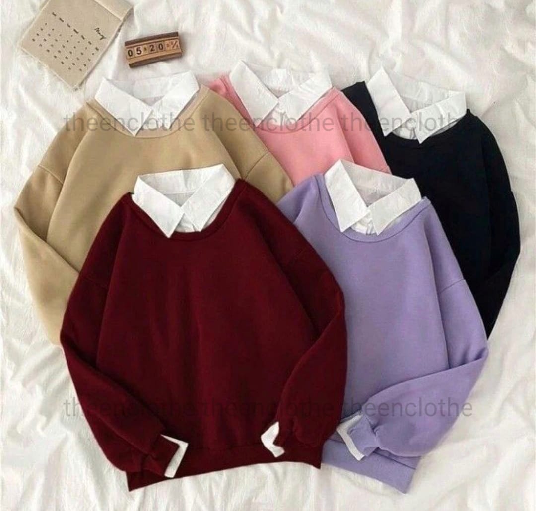 Sweatshirts with Collar