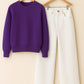 Sweatshirt With White Wide Leg Jeans