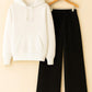 Hoodie With Black Flapper Trouser