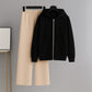 Zipper With Beige Flapper