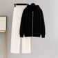 Zipper With White Flapper