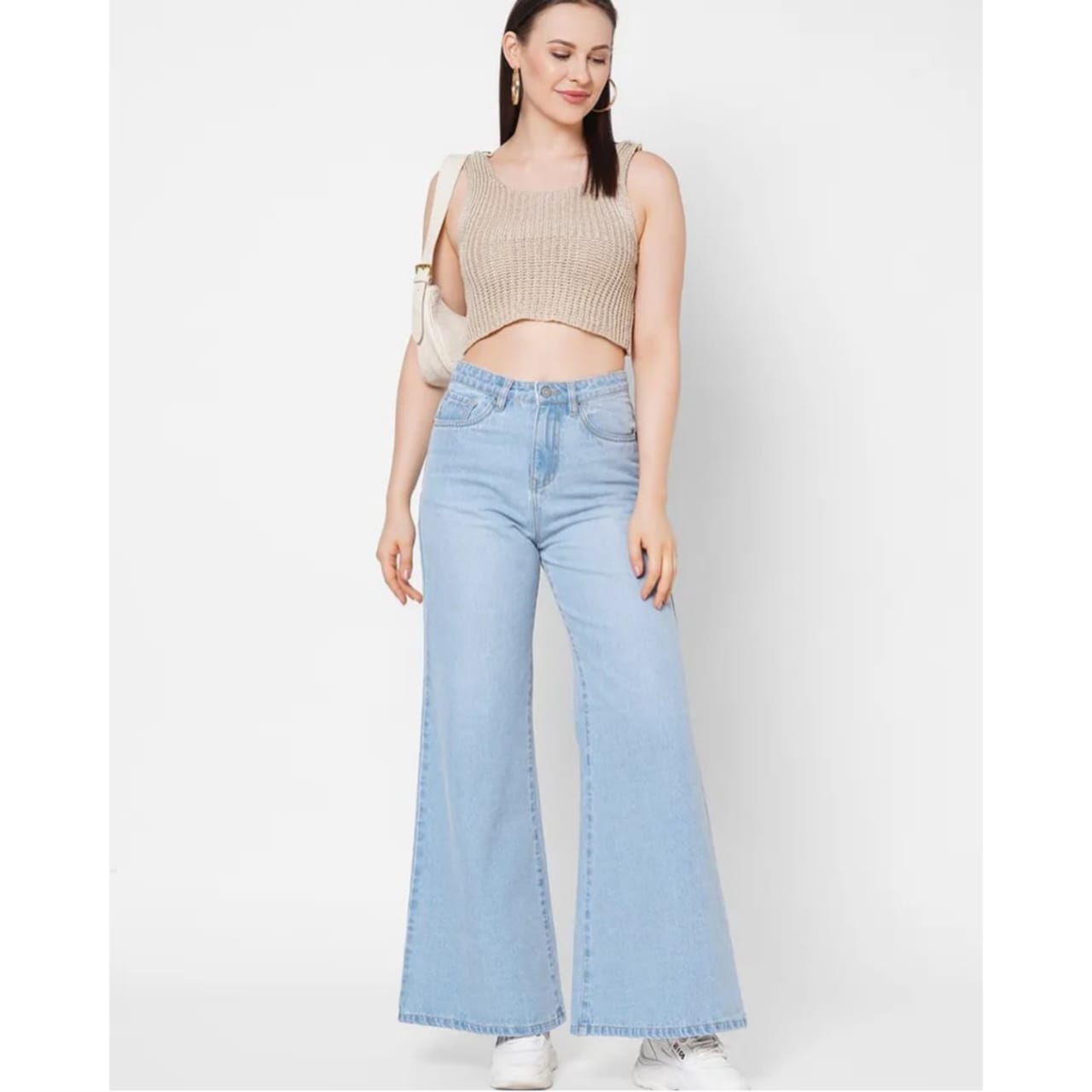 Bell Bottom Blue Jeans